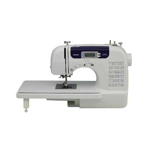 Brother sewing machine with extended table