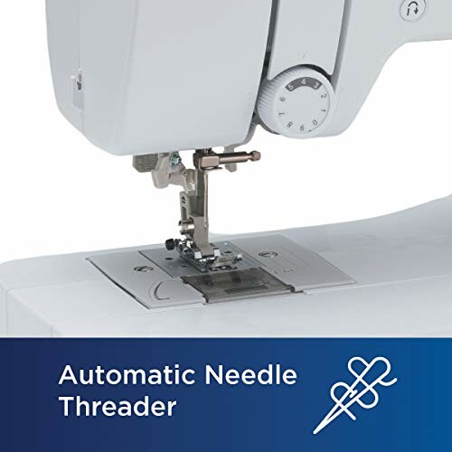 Sewing machine with automatic needle threader feature